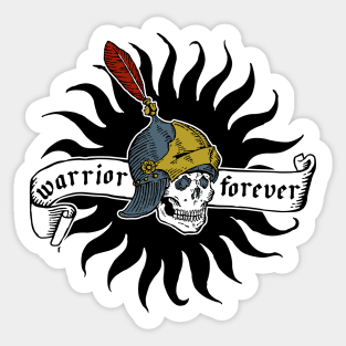 WARRIOR FOREVER Sticker